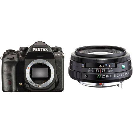 Cámara Dslr Pentax K 1 Mark Ii con Kit de Lente Hd Pentax Fa 43Mm F 1.9 Limited