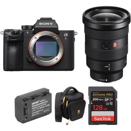 Cámara Sony Mirrorless A7R Iiia con Lente 16 35Mm F 2.8 y Kit de Accesorios