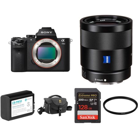 Cámara Mirrorless Sony A7 Ii con Lente de 55Mm y Kit de Accesorios