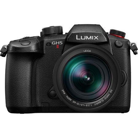 Cámara Mirrorless Panasonic Lumix Gh5 Ii con Lente de 12 60Mm