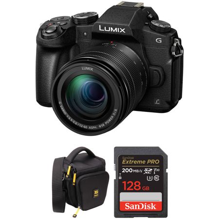 Cámara Mirrorless Panasonic Lumix G85 con Lente 12 60Mm y Kit de Accesorios