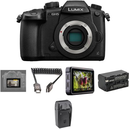 Cámara Mirrorless Panasonic Lumix Gh5 con Kit Pro Hdr