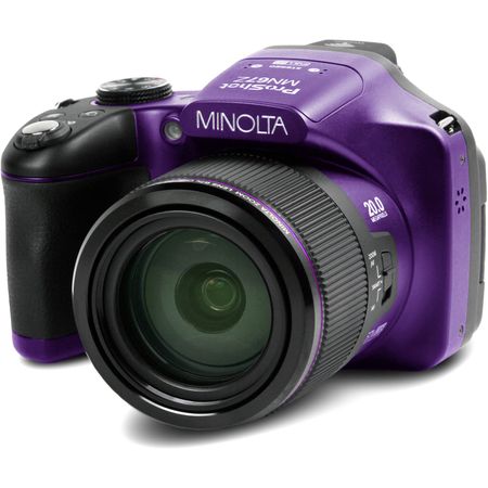 Cámara Digital Minolta Mnd67Z Púrpura
