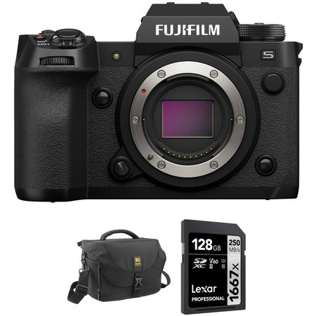 Cámara Mirrorless Fujifilm X H2S con Kit de Bolsa