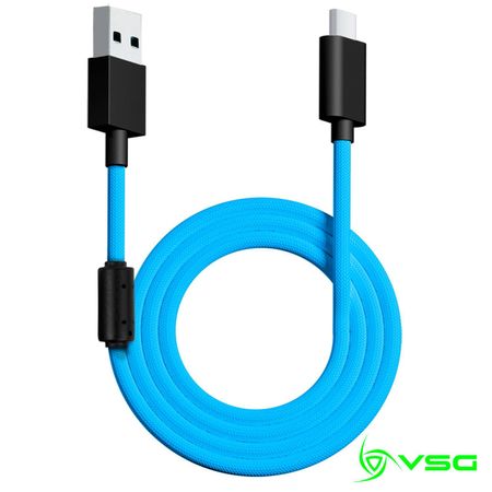 Cable USB tipo-C VSG Azul Lunar