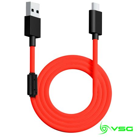 Cable USB tipo-C VSG Rojo Marte
