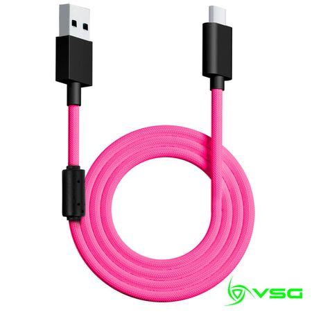 Cable USB tipo-C VSG Rosa Andromeda