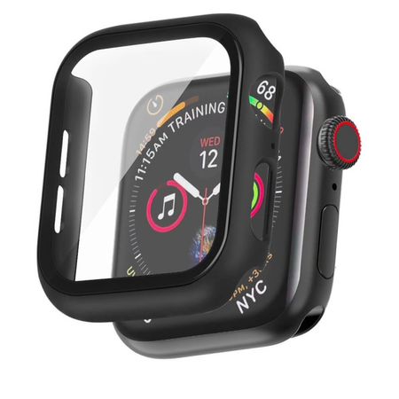 Case 360 Glass Para Apple Watch 38mm Negro