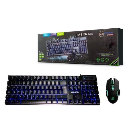 Combo 2 En 1 Gamer Teclado Y Mouse Ha 813c Eclipse Halion Combo 2 En 1 Gamer Teclado Y Mouse Ha - 813c Eclipse Halion