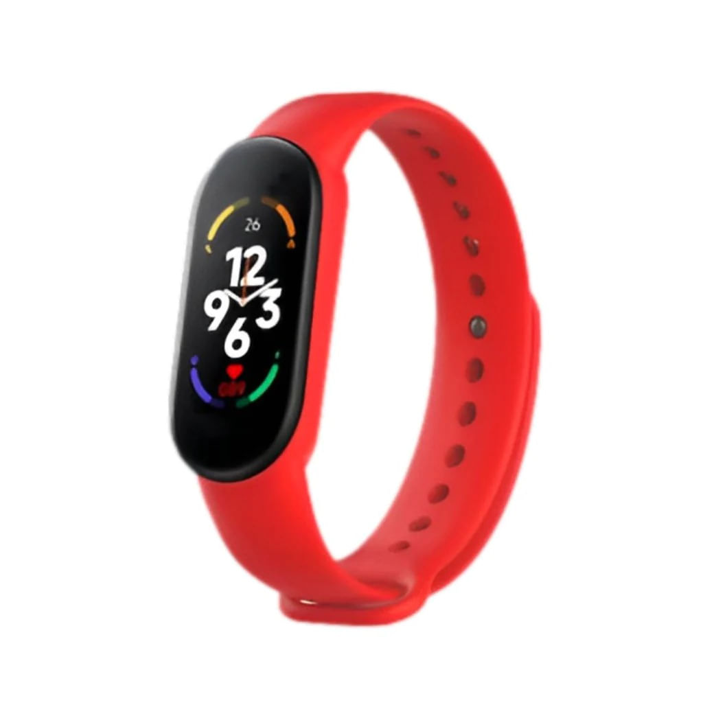 Correa para Smartband 3/4/5/6/7 - Rojo