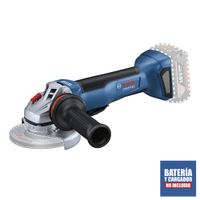 Esmeril Angular 5"" (125mm) 18V Brushless Baretool Bosch GWS 18V-10 P