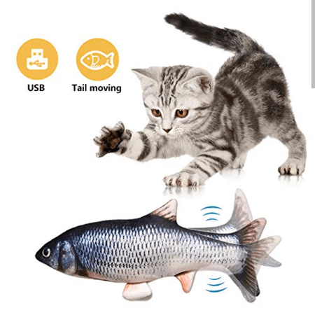 Juguete Pescado Sensor para Gatos