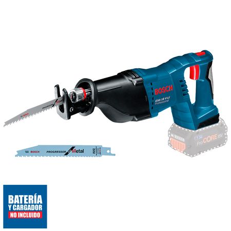 Sierra Sable 18V Corte en 90 130mm Baretool Bosch GSA 18V LI