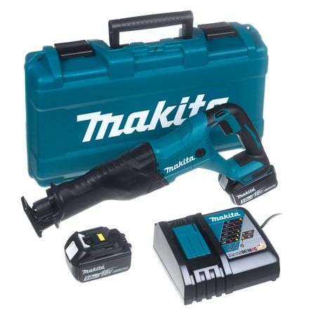 Sierra Sable 18V LXT Corte en 90 255mm 2 Bat 5 Ah Makita DJR186RTE