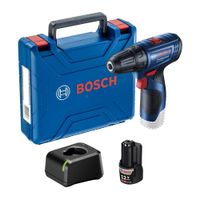 Taladro Atornillador 3/8"" 12V Bivolt 30Nm 1 Bat 2.0 Ah Bosch GSR 120 LI