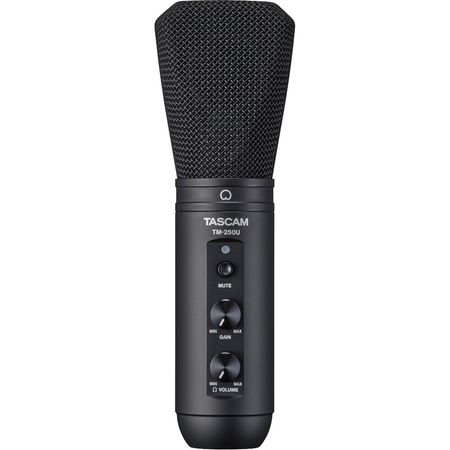 Micrófono de Condensador Tascam Tm 250U Supercardioide Usb Type C