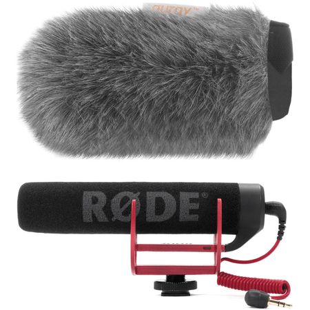 Kit de Micrófono de Cañón Rode Videomic Go para Montar en Cámara con Protector de Viento Personaliza