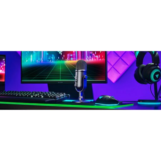 Kit de Micrófono Usb Razer Seiren V2 X con Brazo de Transmisión y