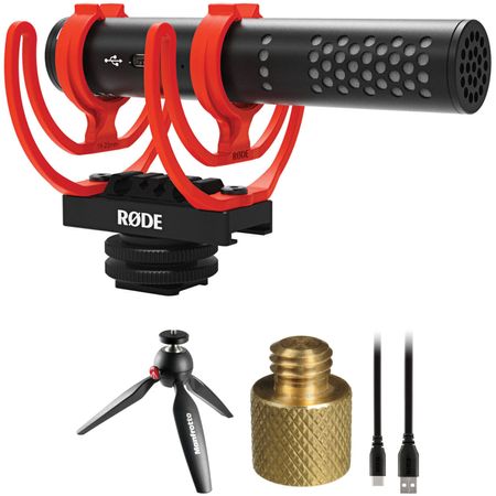 Kit de Micrófono de Cañón Rode Videomic Go Ii para Montaje en Cámara y Computadoras