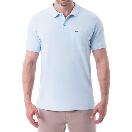 Polo Box Halvaro Pique Hombre Norton Celeste Xxl