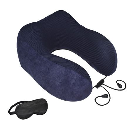 Cojín Cervical Memory Foam Dolor de Cuello Cervicalgia Viaje y Un Antifaz Relax de Regalo Teraflex