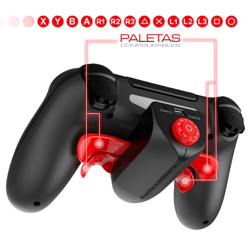 Paletas de controlador PS4 para Playstation 4, accesorio de botón
