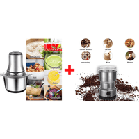 Combo Procesador Triturador de Carne + Molinillo de Café