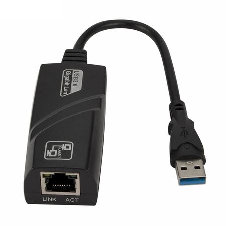 Adaptador de Red RJ45 LAN USB 3.0 Gigabit Ethernet para PC