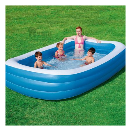 Alberca de Color Celeste Facil de Usar