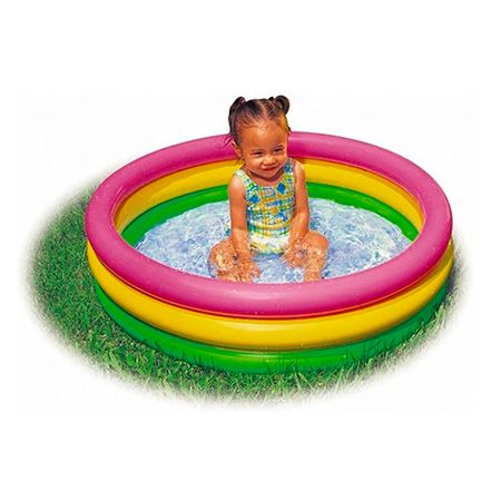 Divertida Piscina Inflable Multicolor para Bebes