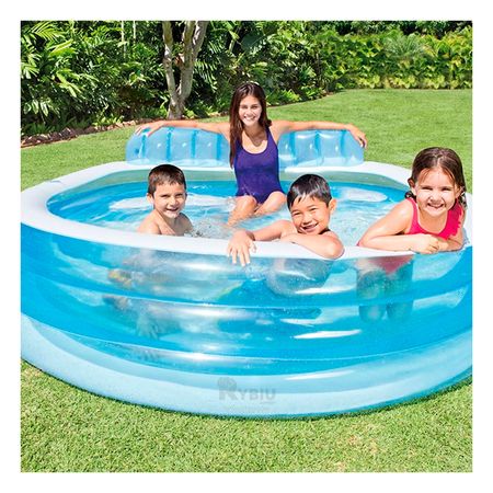 Moderno Piscina Inflable Familiar para Disfrutar