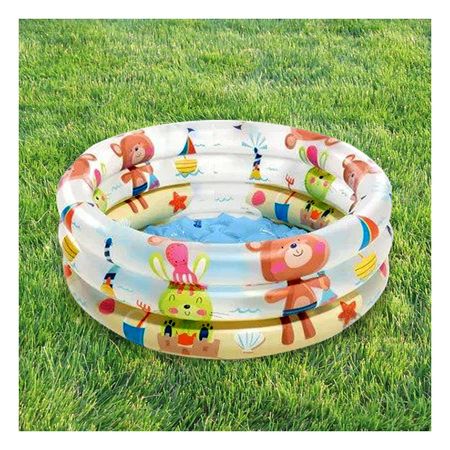 Piscina Divertida con Diseño de Ositos Multicolor