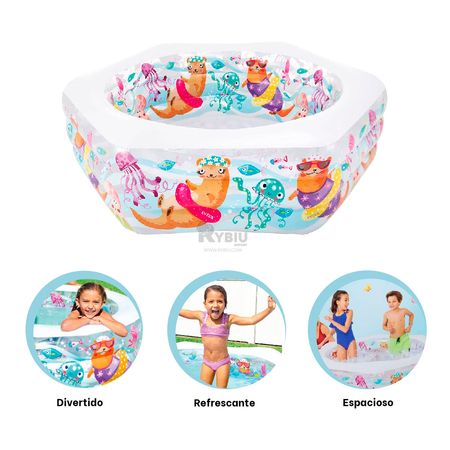 Piscina Grande Intex Inflable para Niños
