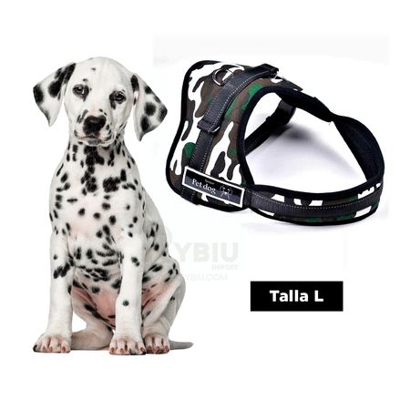 Ajustable Pechera Mascota de Modelo Ejercito Claro L