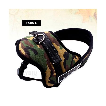 Pechera Arnes Ajustable de Modelo Ejercito Oscuro L