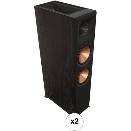 Altavoces de Suelo de 2 Vías Klipsch Reference Premiere Rp 8060Fa Ii Kit Par Ébano