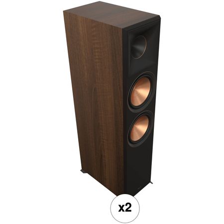 Altavoz de Suelo 2.5 Vías Klipsch Reference Premiere Rp 8000F Ii Kit Pareja Nogal