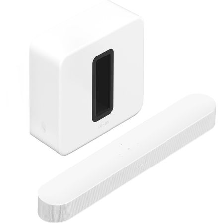 Kit de Subwoofer Inalámbrico Sonos Beam Soundbar Sub Blanco