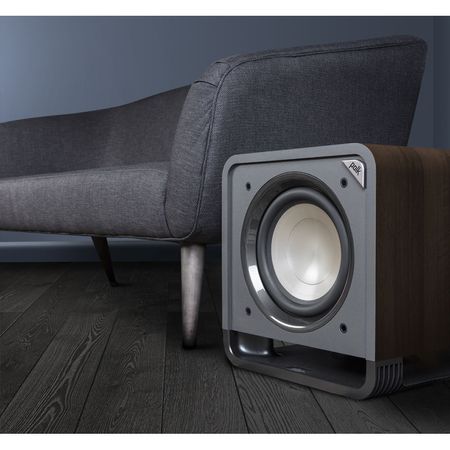 Subwoofer Polk Audio Hts 12 de 12 400W Marrón Clásico Nogal