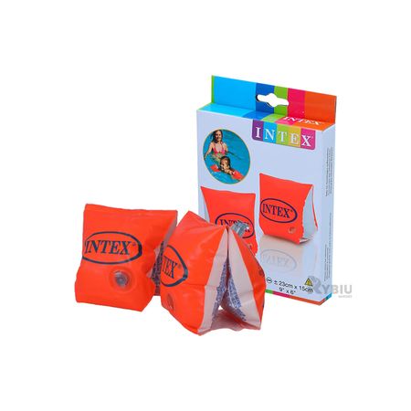 Alitas para Piscina Intex de Color Naranja