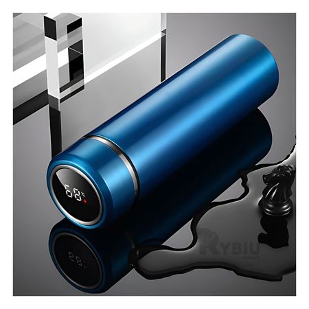 Botella de Agua Inteligente con Filtro de Te Azul