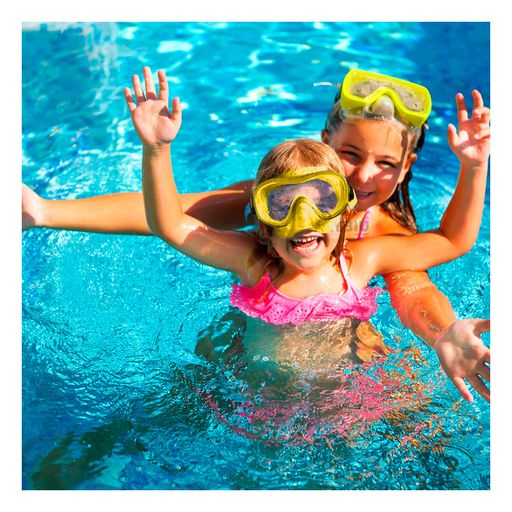 Amarillos Lentes Ajustables de Natacion para Niños