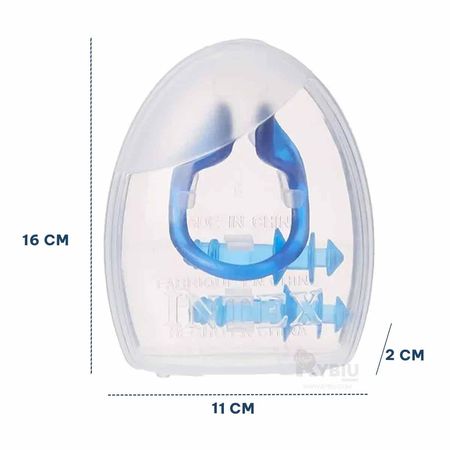 Set para los Oidos y Pinza Nasal para Nadar sin Molestias
