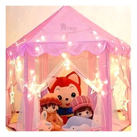 Casa Tipo Carpa para Niñas en Color Rosado