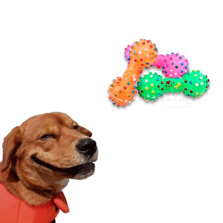 Pack 3 - Juguete Pequeño de Goma para Perro Variado