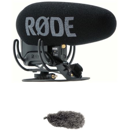 Kit de Micrófono de Cañón Rode Videomic Pro+ para Montar en Cámara con Parabrisas Deadcat Vmpr+