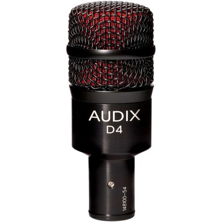 Micrófono Dinámico Hipercardioide para Batería E Instrumentos Audix D4
