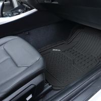 Piso Sparco Alfombra Universal Auto Camioneta 4 Pcs Spc1917 Negro