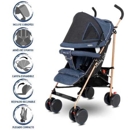 Coche Bastón Deportivo Vero Azul