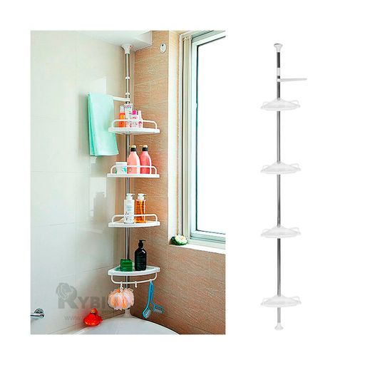 Estante Organizador Baño Porta Toalla 4 Niveles GRETAIL